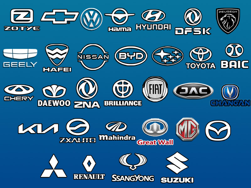 Repuestos de las marcas más populares: Chevrolet, Zotye, Volskwagen, Haima, Huyndai, DFSK, Peugeot, Geely, Hafei, Nissan BYD, Subaru, Toyota, Baic, Chery, ZNA, Brilliance, Fiat, Jac, Changan, Kia, ZX Auto, Mahindra, Great Wall, MG, Mazda, Mitsubishi, Renault, Ssanyong, Suzuki